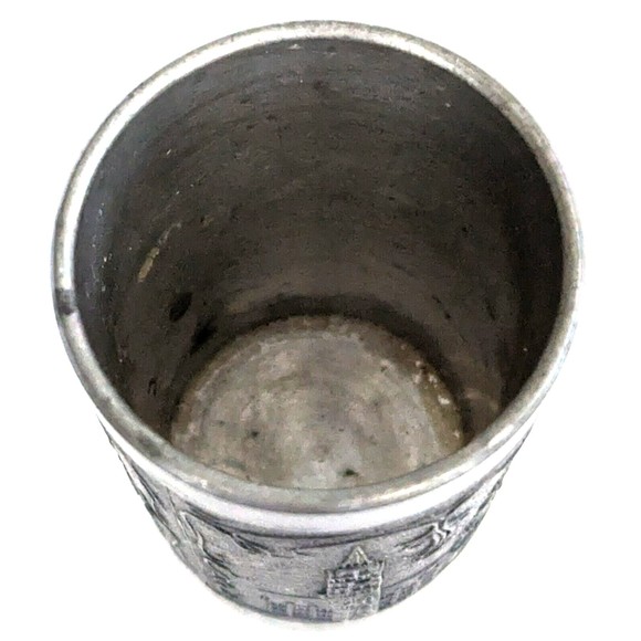 Handwerks Siegel German Pewter Cup Innung Deutscher Zinn Giesser - Picture 4 of 5